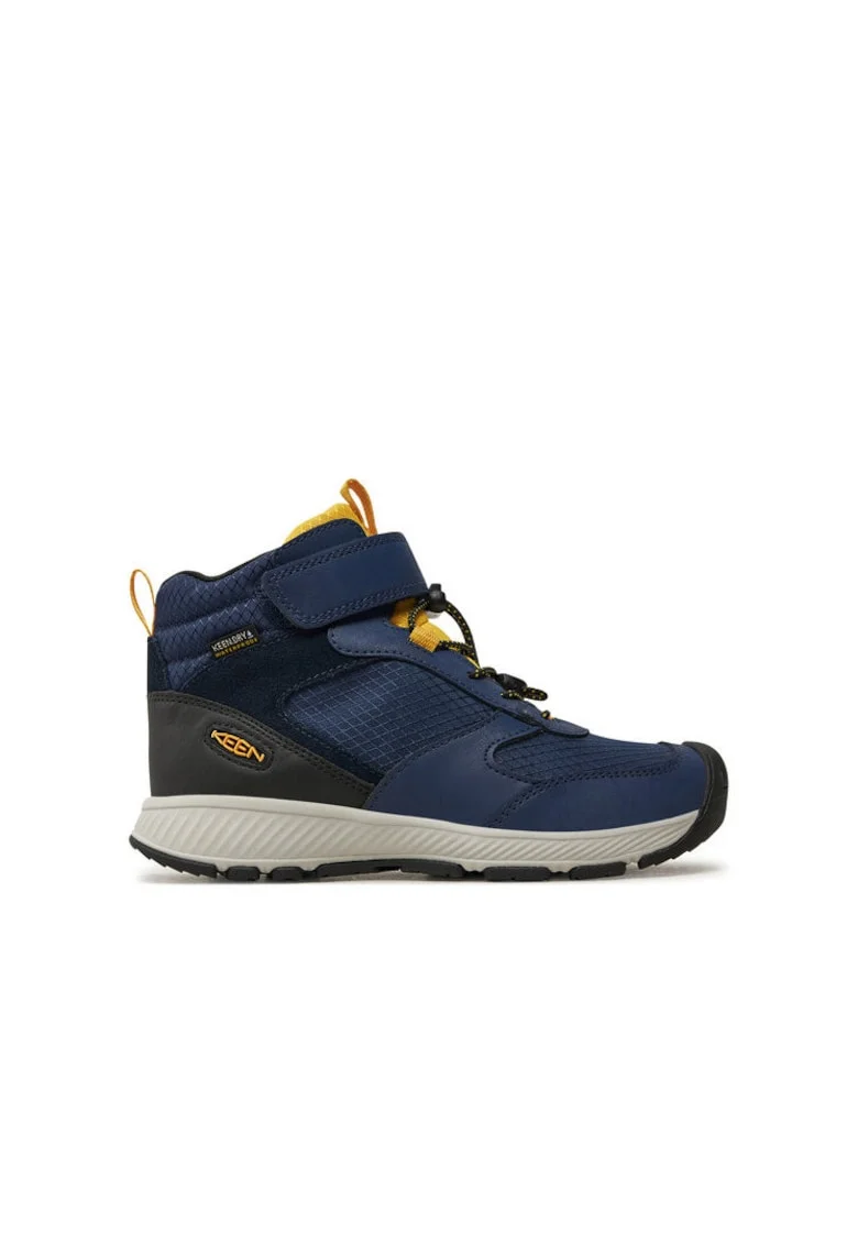 Bocanci trekking baieti  304757600, Textil, Albastru, Albastru