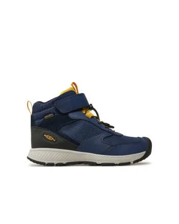Bocanci trekking baieti  304757600, Textil, Albastru, Albastru