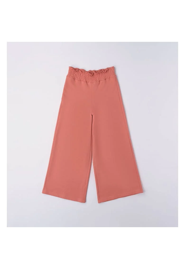 Pantaloni largi pentru fata,  4.6533, Portocaliu inchis, Portocaliu inchis