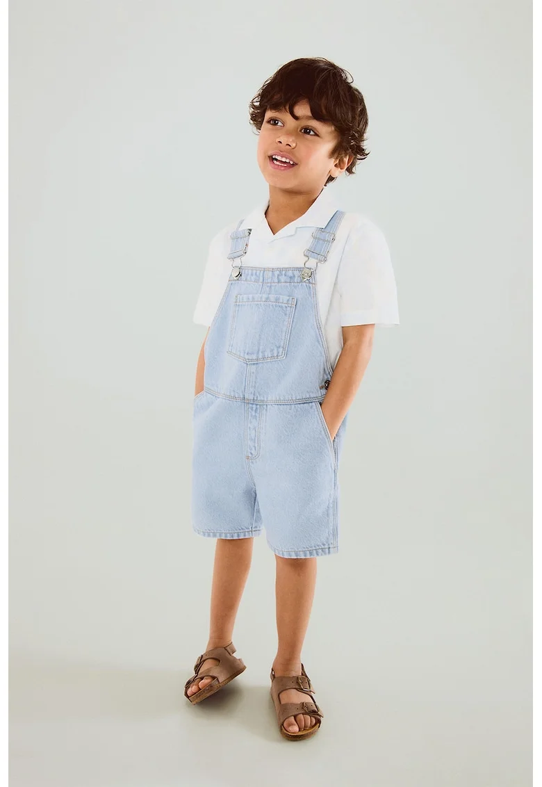 Salopeta din denim, Albastru deschis