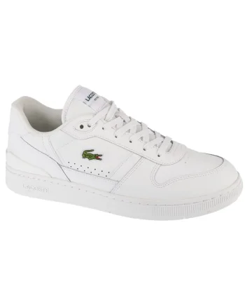 Pantofi sport de piele cu logo, Alb
