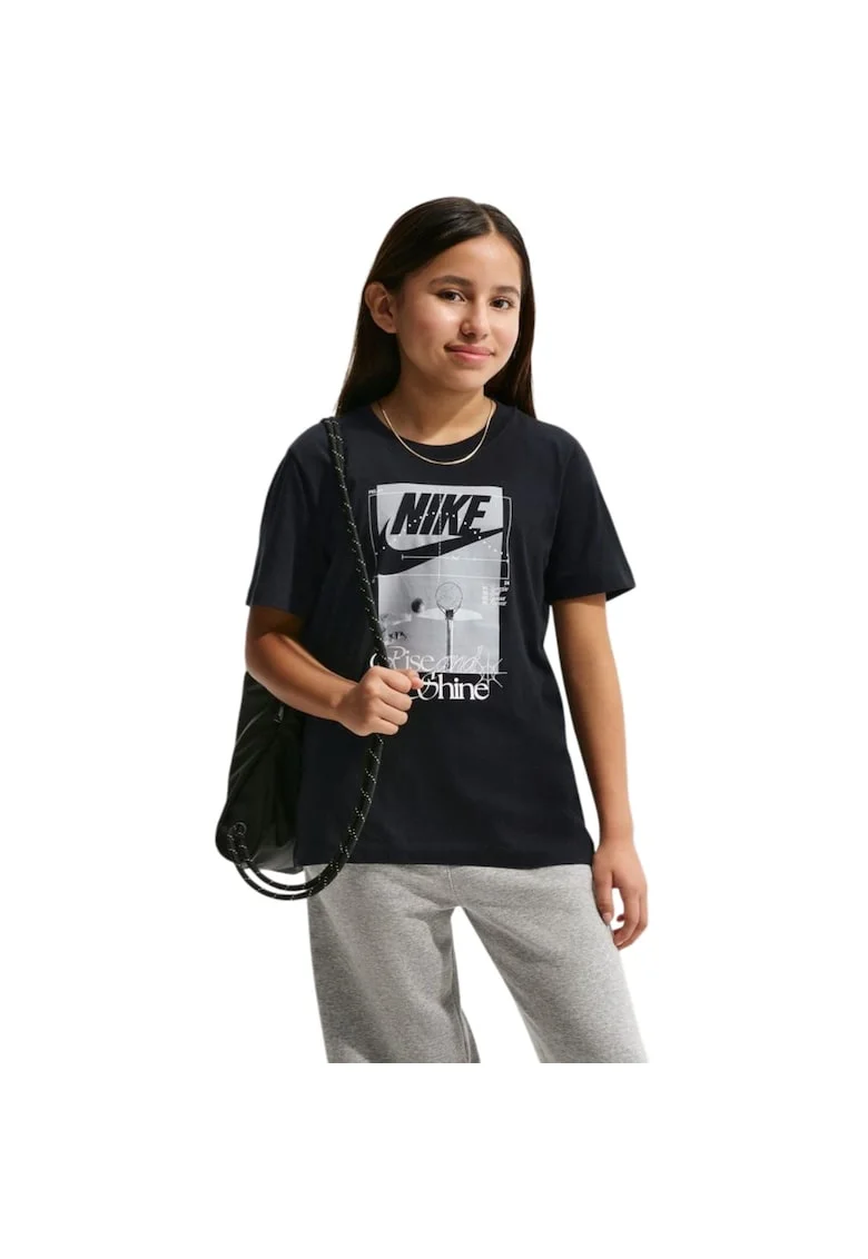 Tricou  K Rise And Shine 58077, Negru