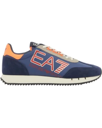 Pantofi sport  EA7 Black&White Vintage NY 58244, Albastru