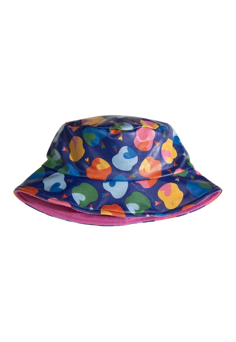 Palarie bucket cu model grafic, Multicolor