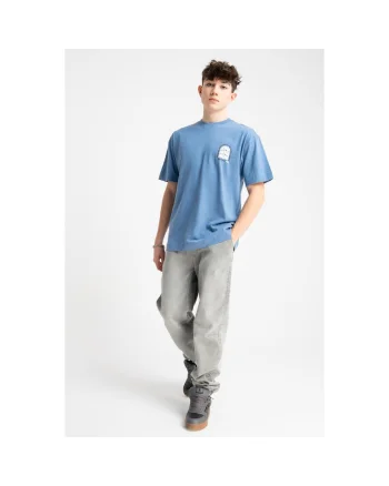 Blugi relaxed fit cu talie ajustabila