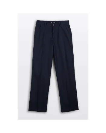 Pantaloni regular fit cu doua buzunare oblice