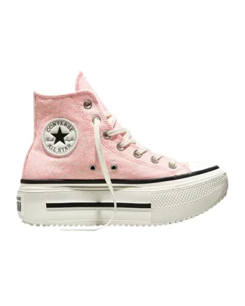 Pantofi sport  Chuck Taylor All Star Double Stack 56734, Roz