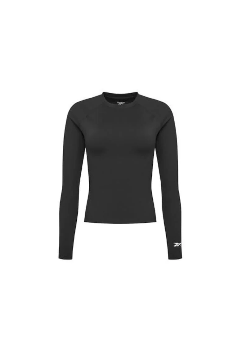 Bluza sport dama,  negru, 82% poliester, 18% elastan