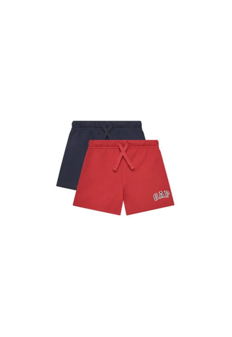 Set de sorturi sport baieti  bleumarin/rosu, 5 ani