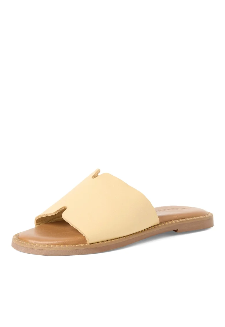 Papuci dama 1 27135 42, Galben