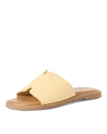 Papuci dama 1 27135 42, Galben