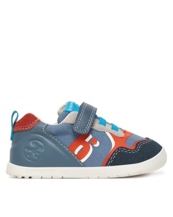 Pantofi sport copii,  Velcro, albastru, textil
