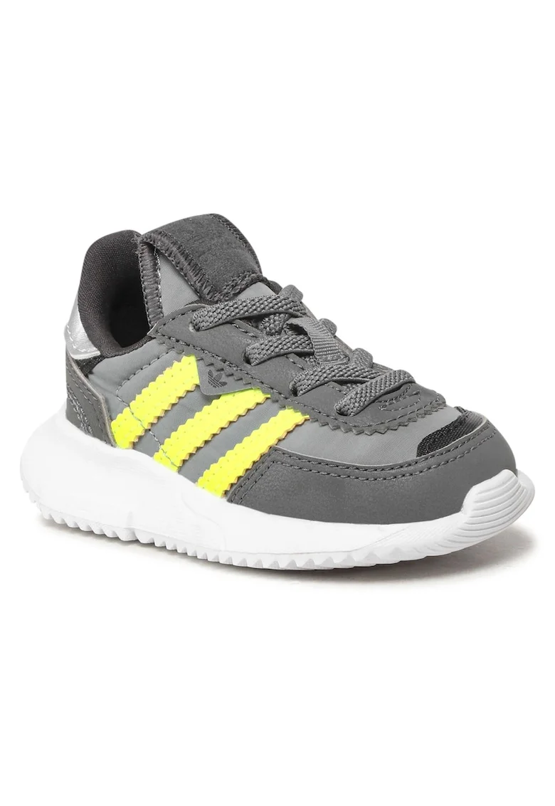 Pantofi sport copii,  gri, tesatura