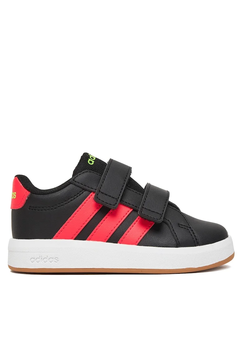 i Fete, Adidas, piele ecologica, negru\rosu