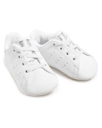 Pantofi sport copii,  Stan Smith, confortabili, alb, piele ecologica,