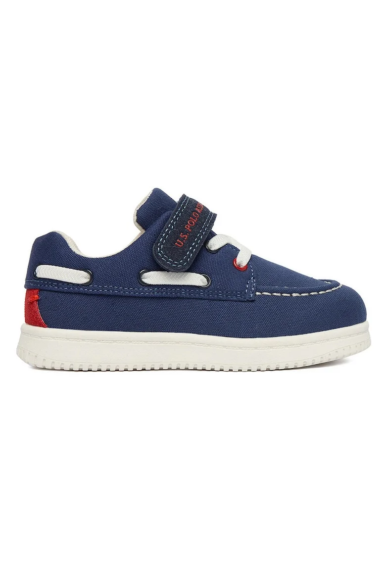 Pantofi baieti,  textil, albastru,