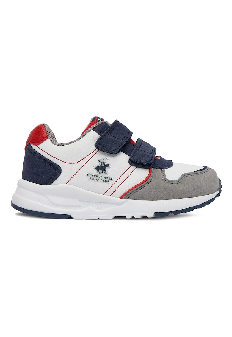 Pantofi sport copii,  confortabili, alb, sintetic si textil