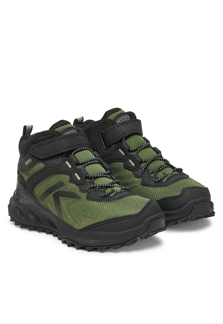 Ghete sport copii  verde, textil