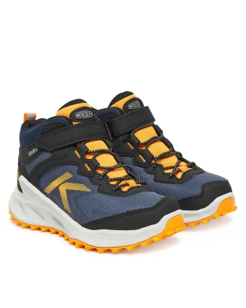 Ghete copii sport  albastru, textil