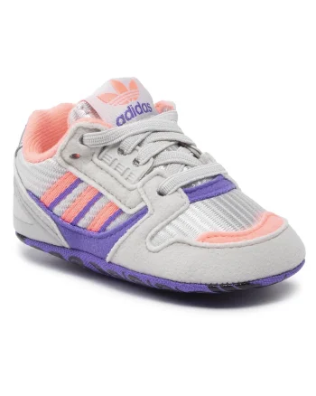 Pantofi sport copii,  respirabili, gri, tesatura reciclata