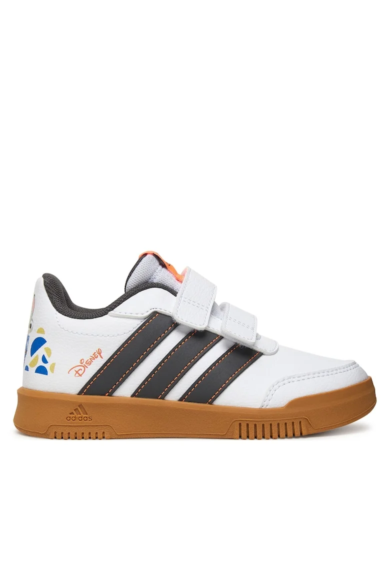 Pantofi sport copii,  velcro, alb, material sintetic