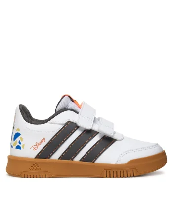 Pantofi sport copii,  velcro, alb, material sintetic