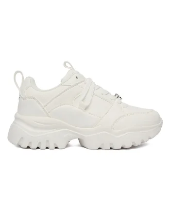 Adidasi Fete,  piele ecologica, alb