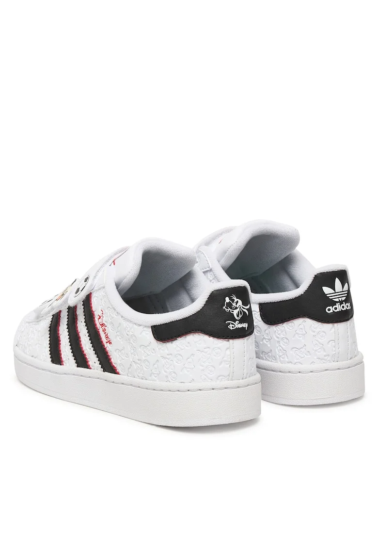 i de Baieti, Adidas, piele ecologica, alb\negru