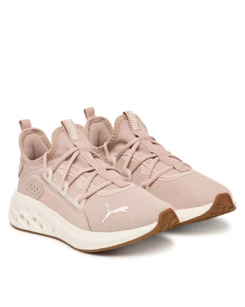 Pantofi sport dama  material textil, roz