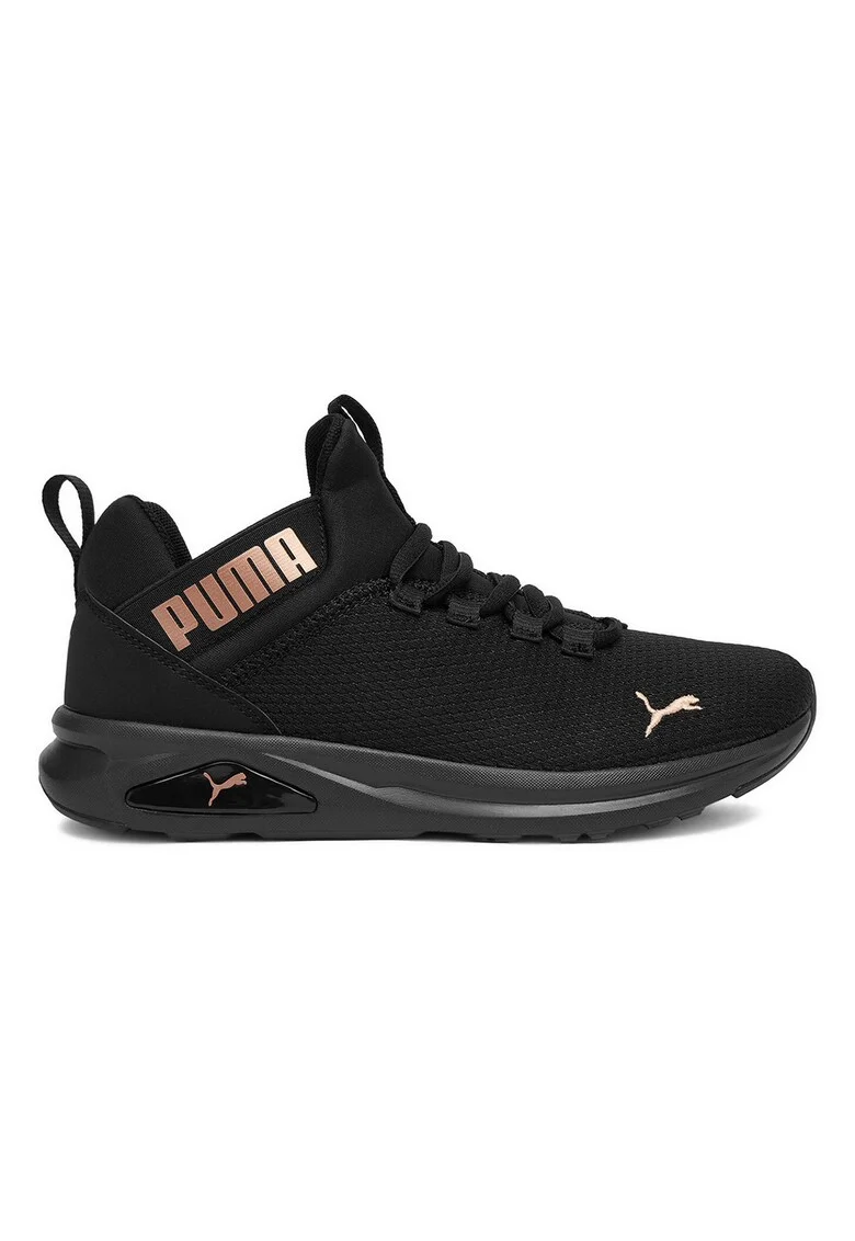 Pantofi sport dama,  negru, material textil, pentru zile active