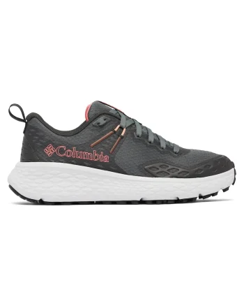 Pantofi sport dama,  trekking, respirabilitate ridicata, gri, material textil