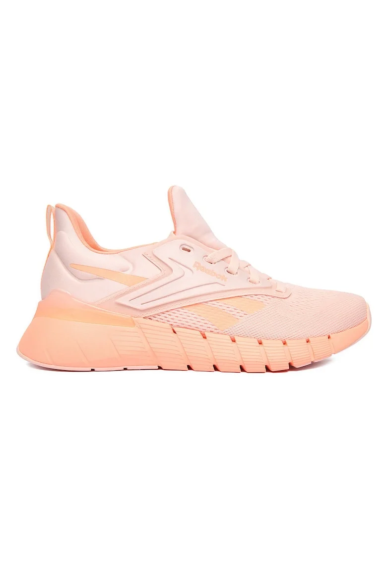 Pantofi sport dama,  roz, textil, Roz