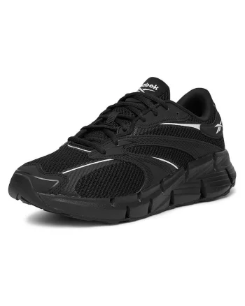 Pantofi sport barbati,  negru, material sintetic si textil