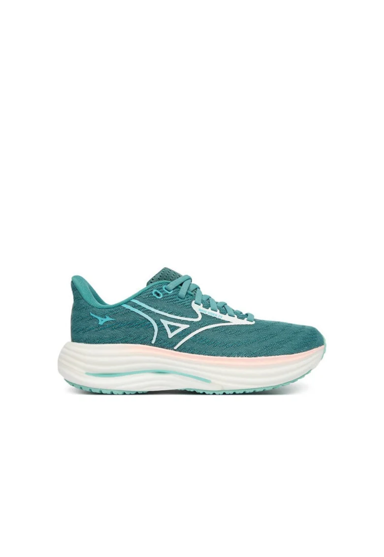 Pantofi sport dama  alergare, verde, material textil