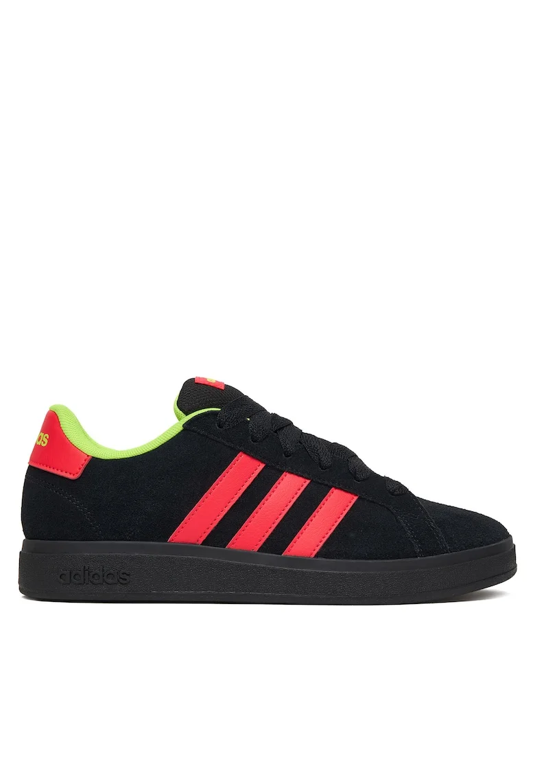 i Baieti, Adidas, piele naturala, negru, Negru