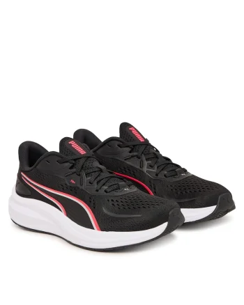 Pantofi sport dama,  negru, material textil,