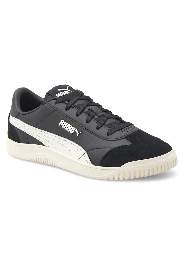 Pantofi sport dama,  piele naturala, negru, talpa plata,