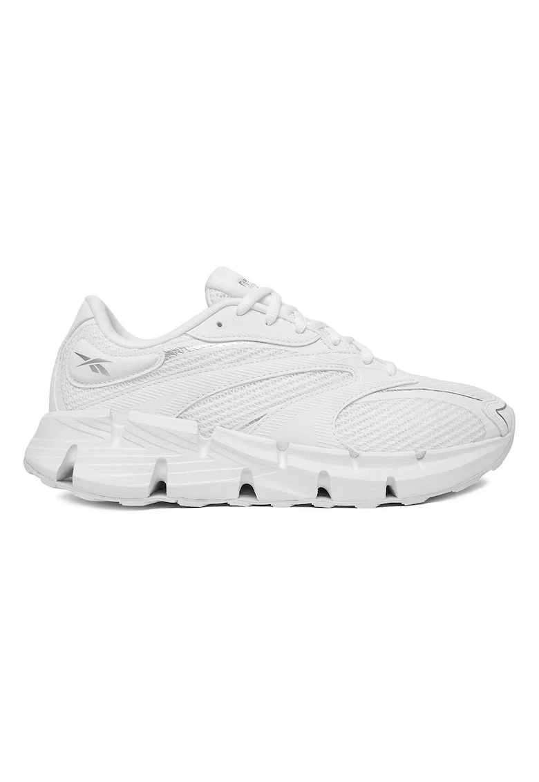 Pantofi sport dama,  alb, textil, Alb