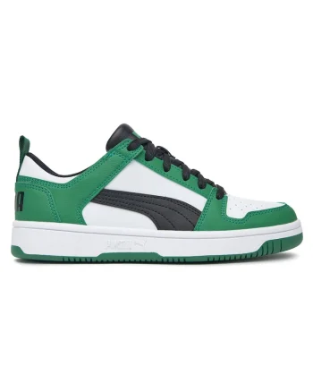 Adidasi Baieti,  piele ecologica, verde,