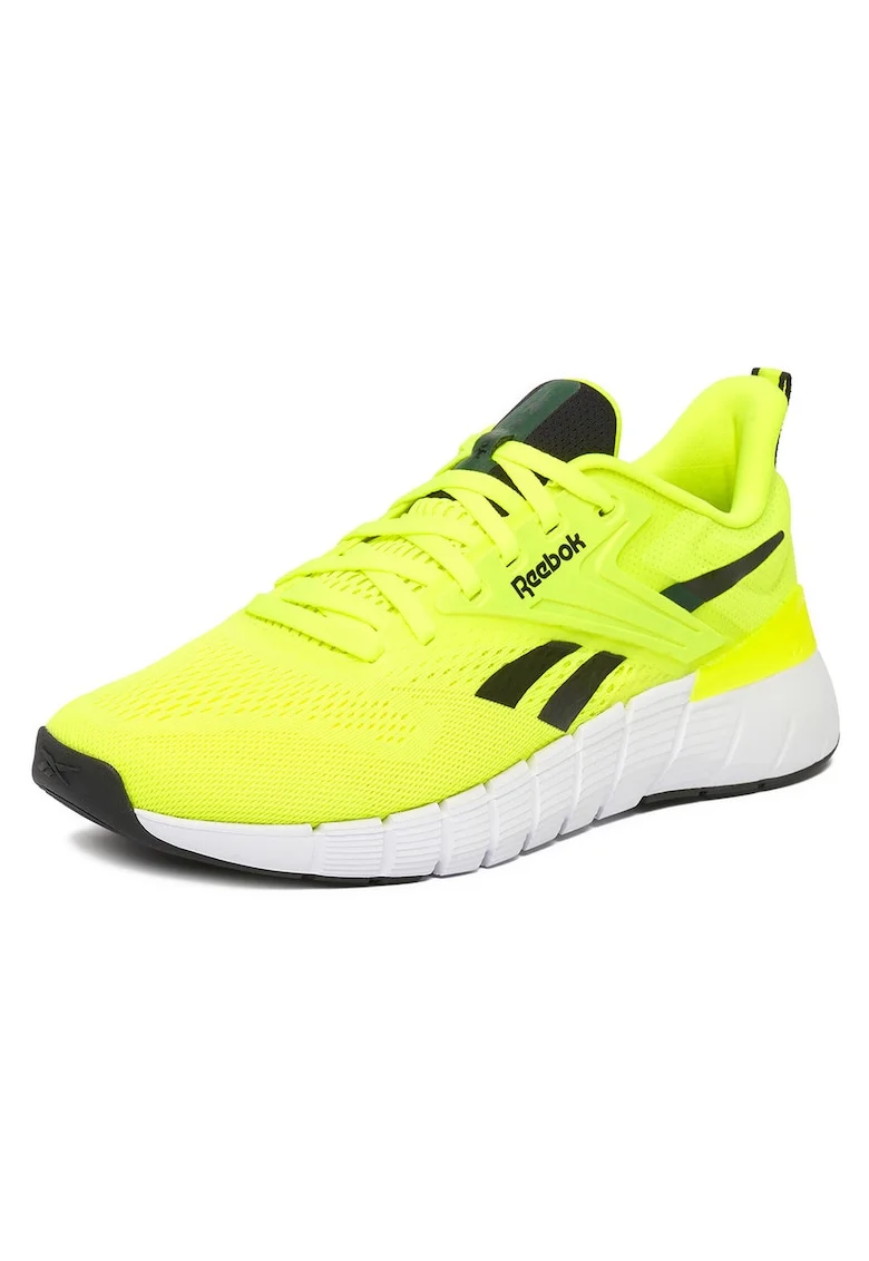 Pantofi sport barbatesti  textil, verde, tehnologie Nano Gym