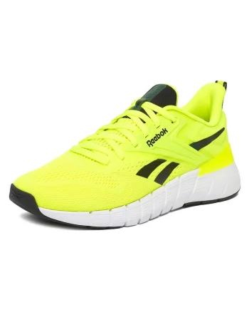 Pantofi sport barbatesti  textil, verde, tehnologie Nano Gym