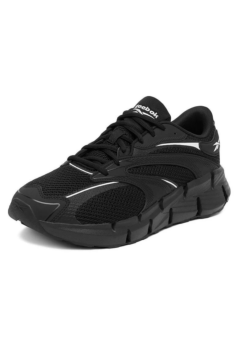 Pantofi sport barbat,  alergare, negru, textil