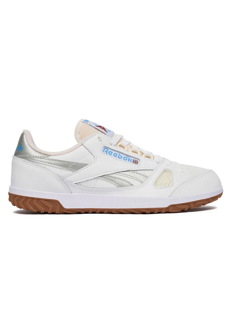 Pantofi sport barbati,  textil/piele, alb, confortabili,