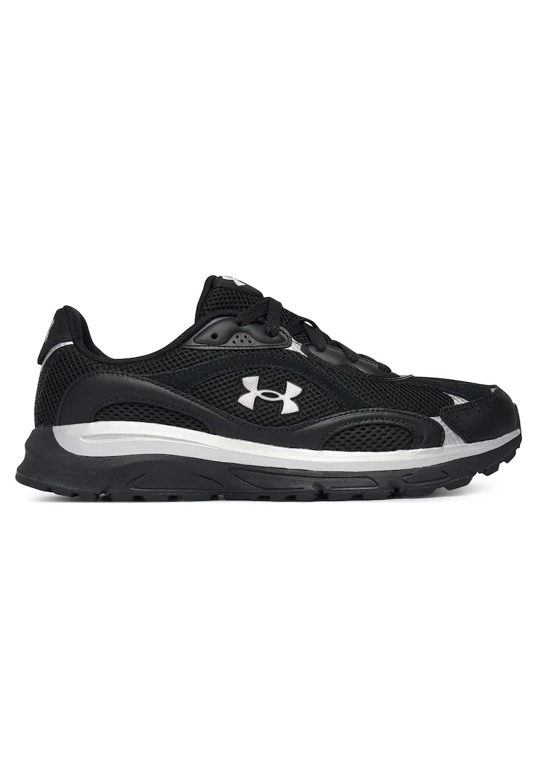 Pantofi sport barbati,  piele intoarsa, negru
