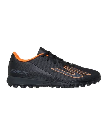Pantofi low-cut pentru fotbal SKX_2 Academy, Negru/Portocaliu