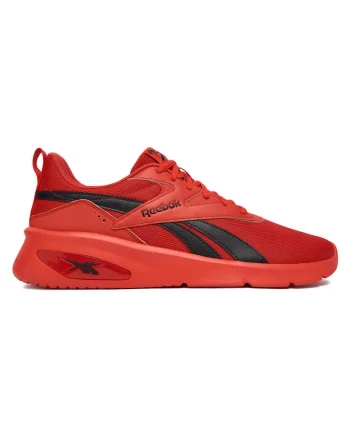 Pantofi sport barbati,  rosu, textil,