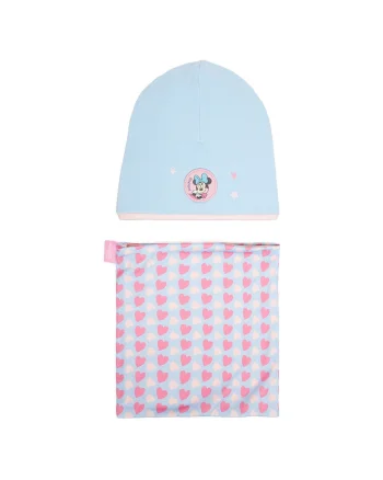Set caciula si fular Mickey Friends, albastru,