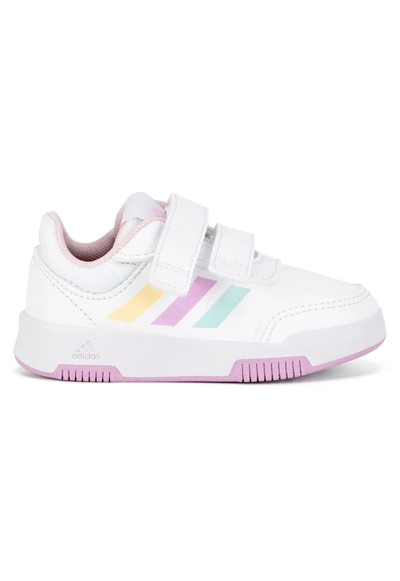 Pantofi sport copii,  alb, sintetic, sistem inchidere velcro