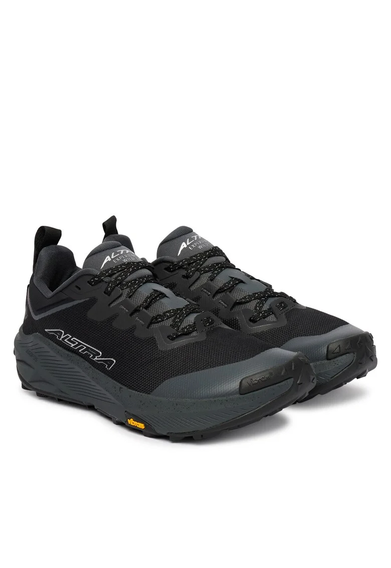 Pantofi sport dama  alergare, negru, textil