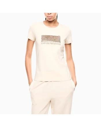Tricou  TRAIN LOGO SERIES W PAILLETS TEE CROSSOVER-7W001093-AF10373-U1088